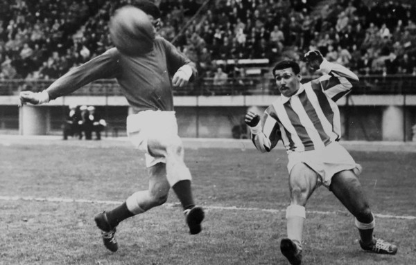 Football vintage années 1950/1970 Abdelaziz Ben Tifour
