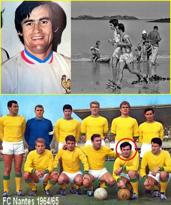 FC Nantes 1965 - 66 Maillot de Foot Rétro