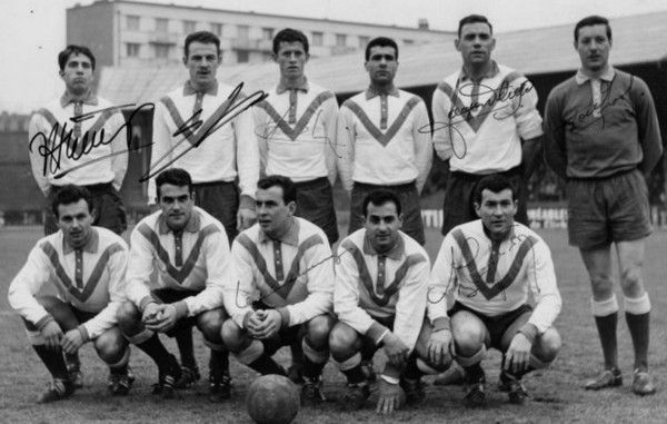 Fanion Finale Coupe De France 1952/1953 Lille LOSC - FC Nancy - Vintage