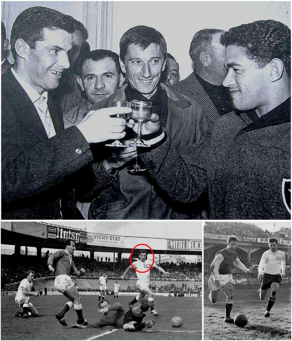 FOOTBALL 1964, FINALE COUPE FRANCE, STADE FRANÇAIS-REIMS, KOPA