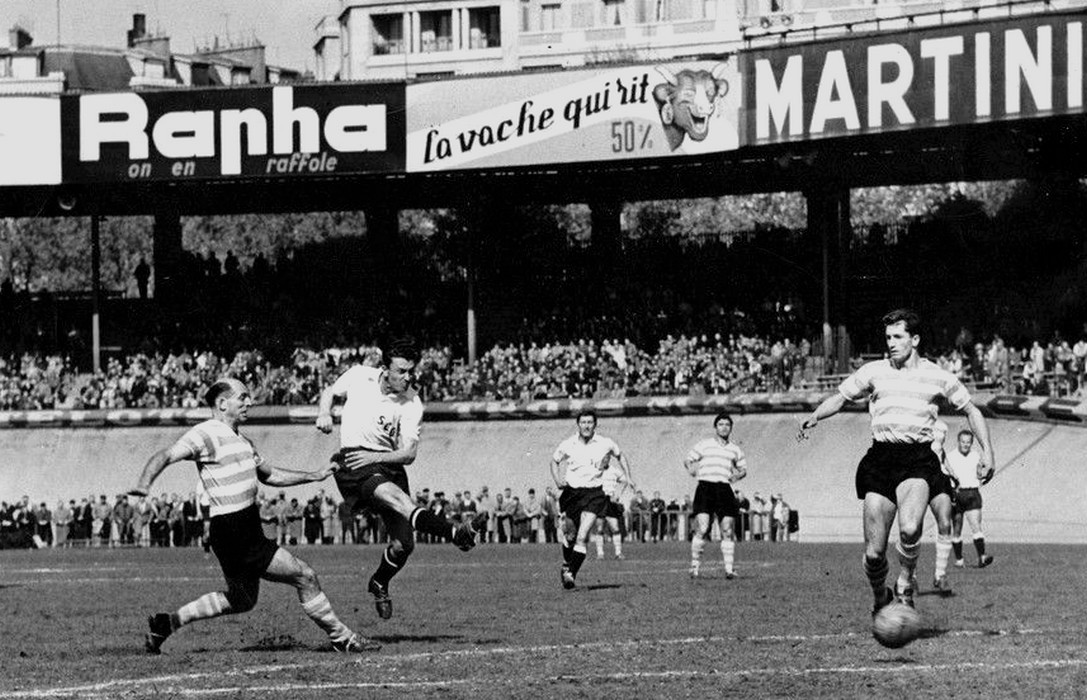 Football vintage années 1950/1970 RC Paris SCO Angers