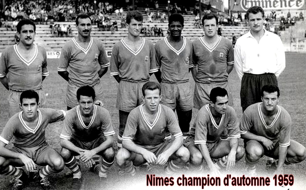 FOOT RETRO: Nîmes Olympique 1959-1960